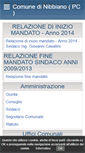 Mobile Screenshot of comune.nibbiano.pc.it